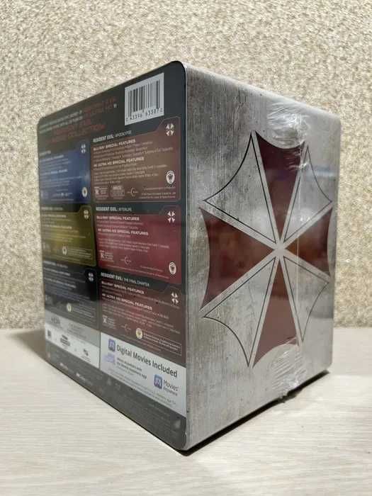 Steelbook 4K Ultra HD Blu-ray Обитель зла 1-6 (Resident Evil)