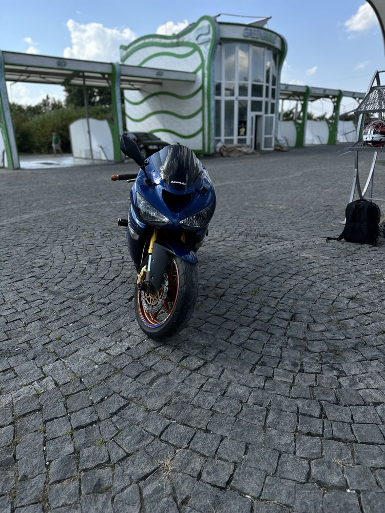 Обмін Kawasaki Ninja ZX6R 636 2005 на доках