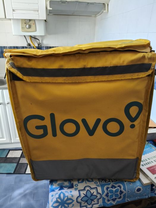 Mochila estafeta Glovo Uber Bolt