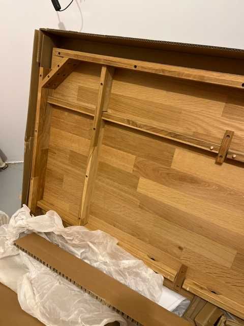 Tampo de mesa - carvalho