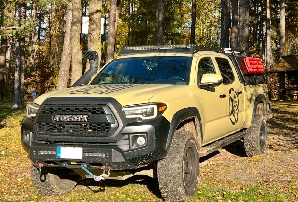 Toyota Tacoma TRD 4X4 Offroad BRC przebudowana wyprawy łowiectwo poligon