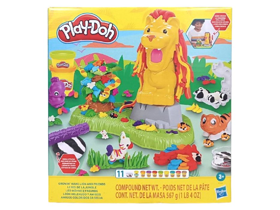 Ciastolina Hasbro Play-Doh Lew i przyjaciele F7221