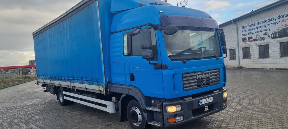 MAN TGL 12-240 manual firanka 20euro palet