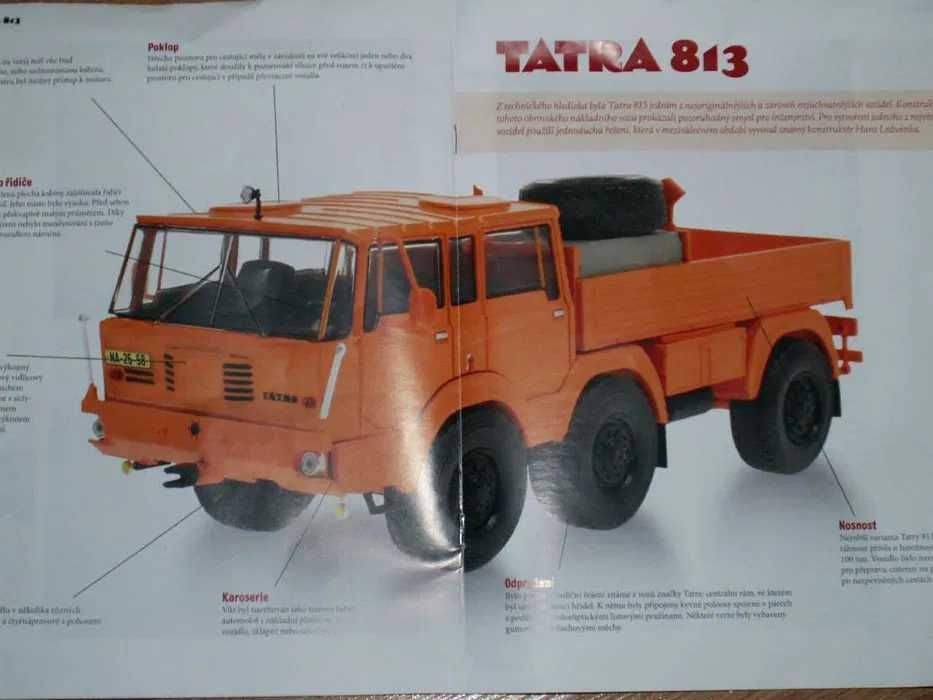 Tatra 813 Czeska Edycja  DeAgostini - Kultowe Ciężarówki PRL'u - 1/43