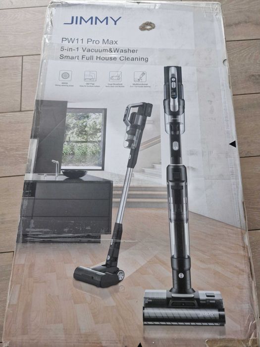 Odkurzacz pionowy myjący JIMMY PW11 Pro Max – jak NOWY! 5w1