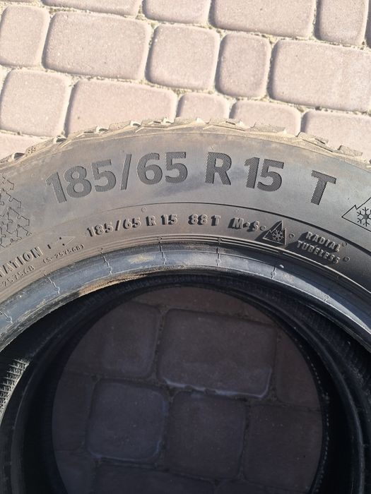 Opony R15/185/65 Zimowe Continental