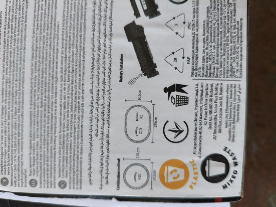 Kolejka elektryczna lokomotywa z wagonami