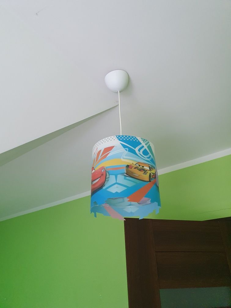 Żyrandol lampa sufitowa zygzak mcqueen