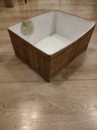 Nowe bambusowe pudełko do łazienki