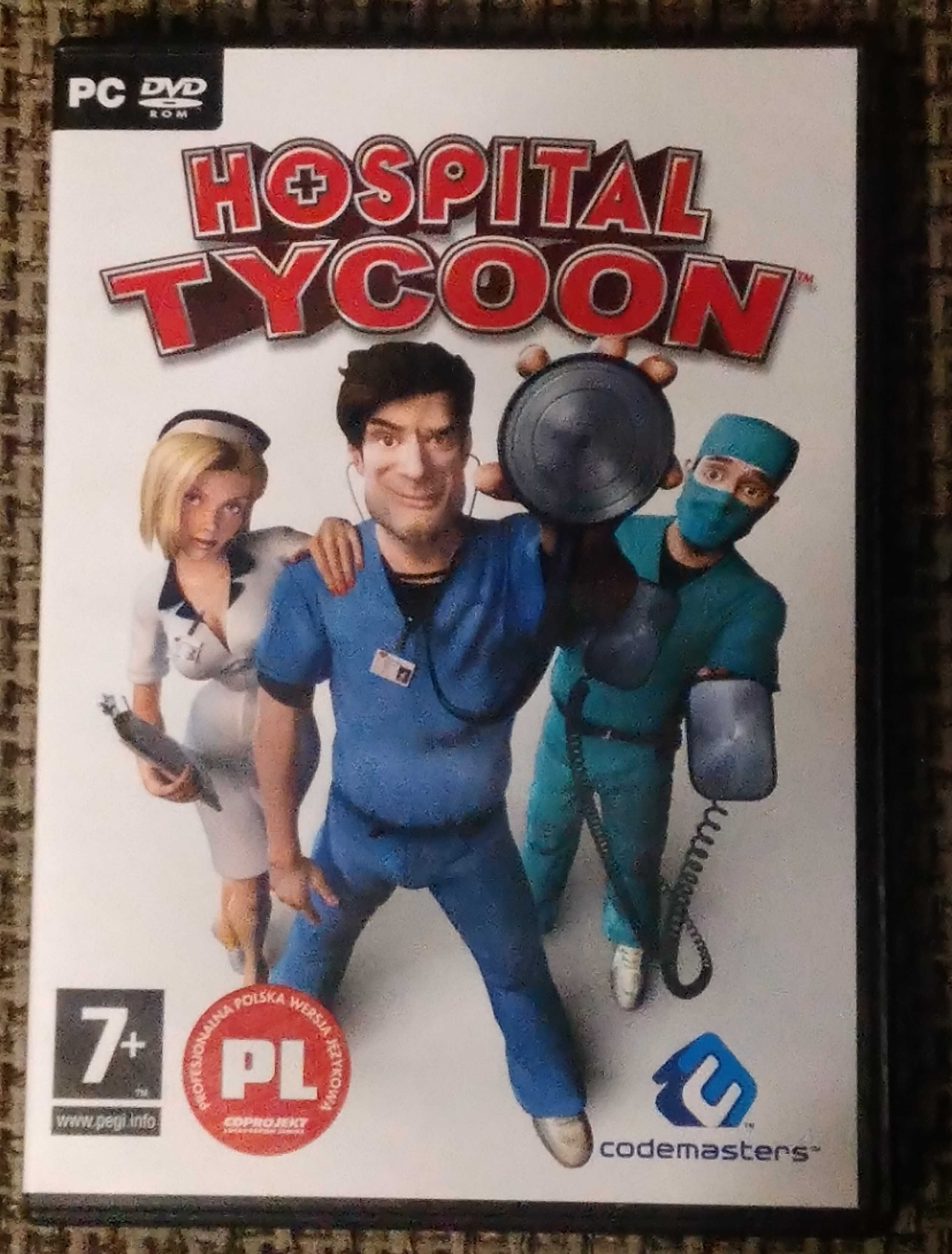 Gra na PC - DVD - Hospital Tycoon - PL