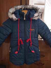 Дитяча куртка для дівчинки зимова