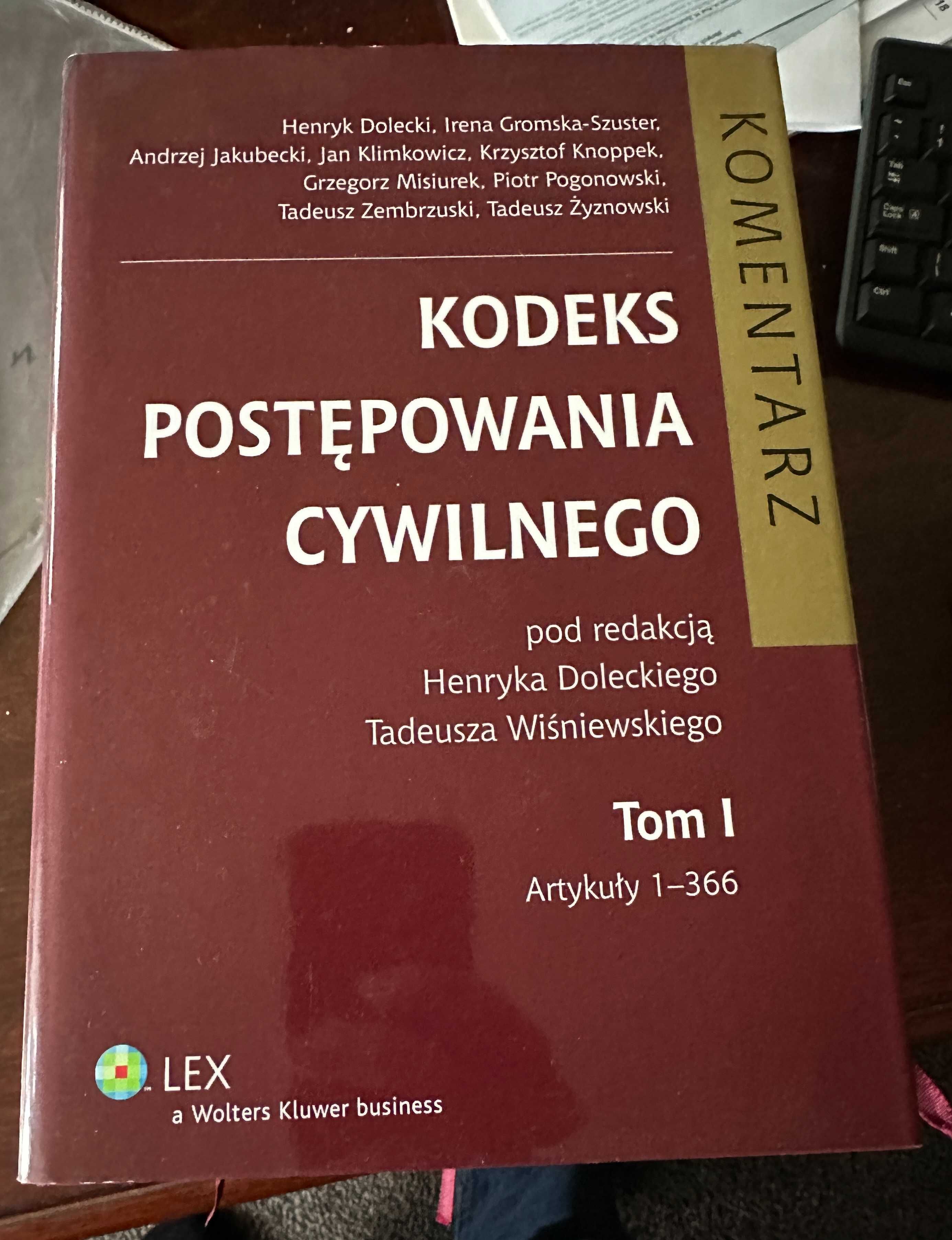 Komentarz do KPC, red. H. Dolecki, T. Wiśniewski 5 tomów.