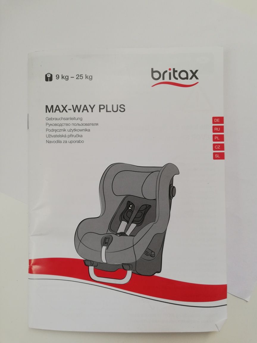 Fotelik do jazdy tyłem Britax Max Way