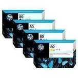 HP 80 tintas e cabeçotes originais reparação de ploters