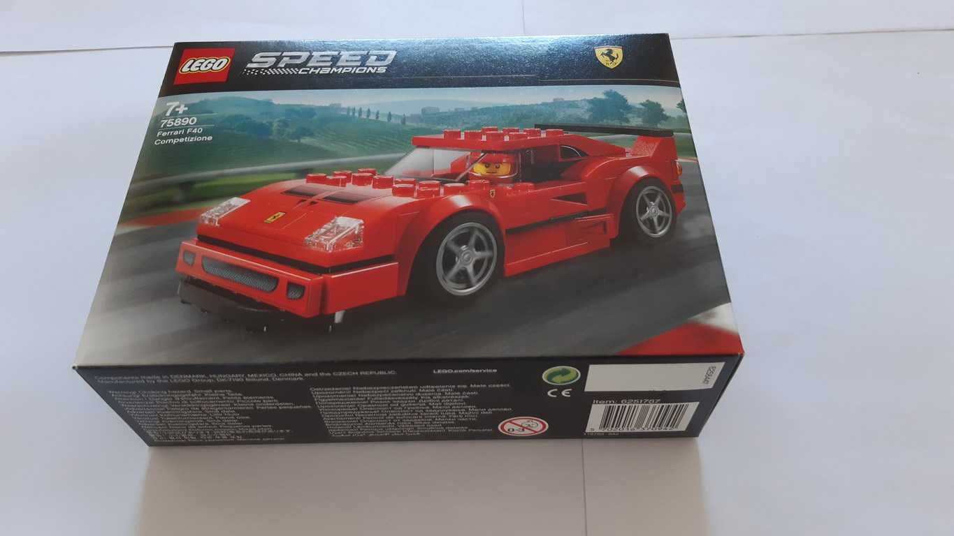 LEGO Speed Champions 75890 Ferrari F40 Competizione selado
