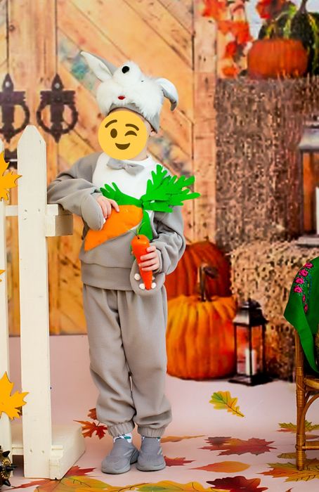 Костюм дитячий"Зайчик".На прокат