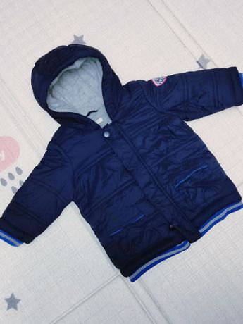 Фірмова утеплена дитяча куртка Benetton, 68 розмір