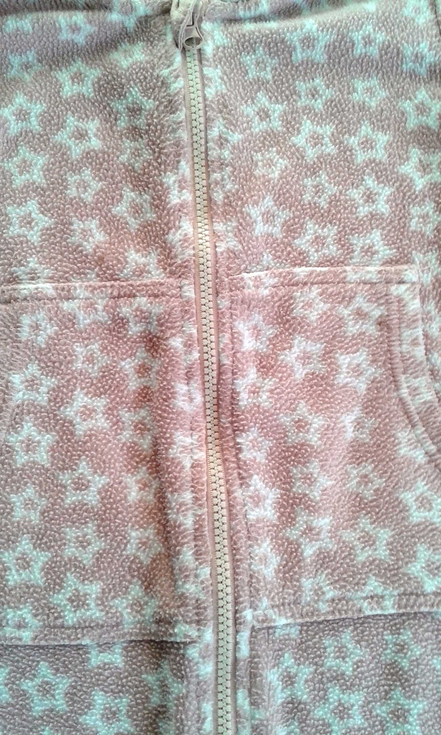 ciepła piżama kombinezon polarowy 104/110
