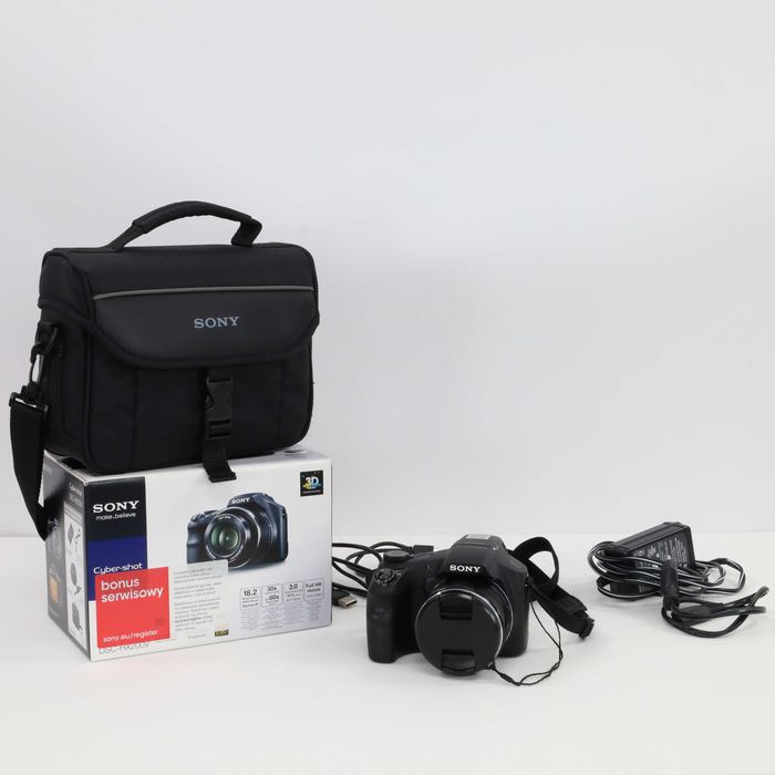 Mega zestaw | Aparat Sony DSC-HX200V | Torba Sony LCS-CSF | Karta 8GB