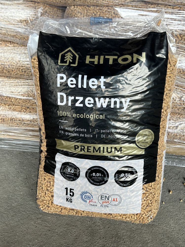 Hiton Pellet -pelet certyfikowany-dostawa gratis*