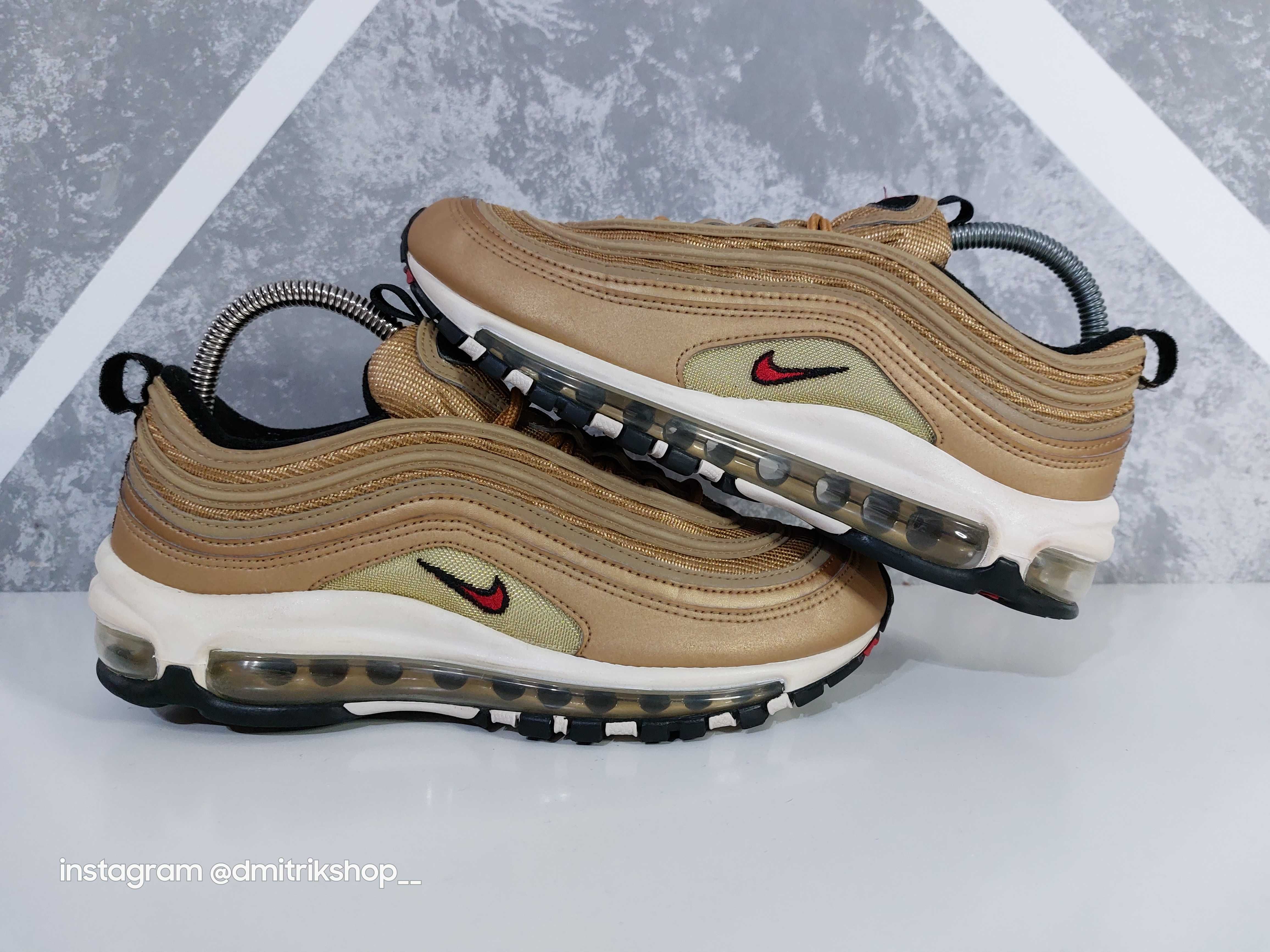 Кросівки жіночі Nike Air Max 97 OG QS Gold р39 кроссовки Nike