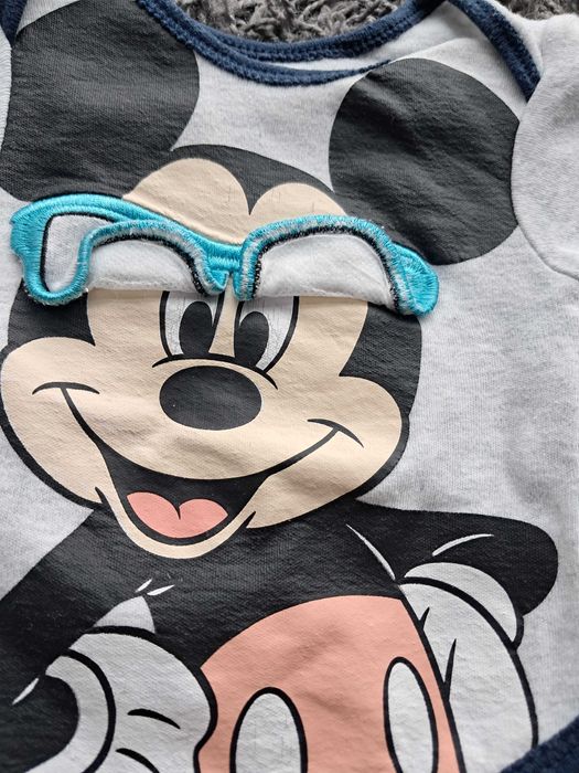 Body niemowlęce Mickey Mouse krótki rękaw Primark