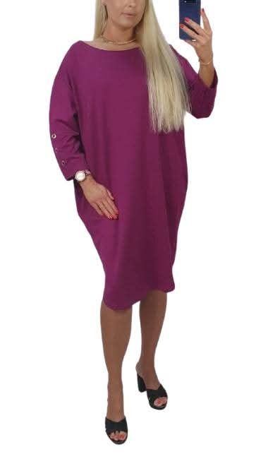 Sukienka plus size, bawełniana