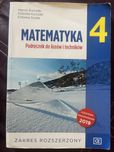 Matematyka podręcznik do klasy 4 liceum