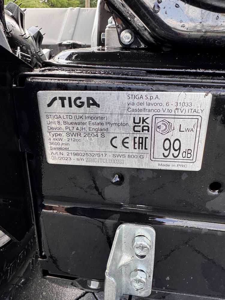 Zamiatarka stiga sws 800g