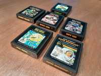 ATARI 2600 - coleção 6 jogos "Picture Label" - TESTADOS