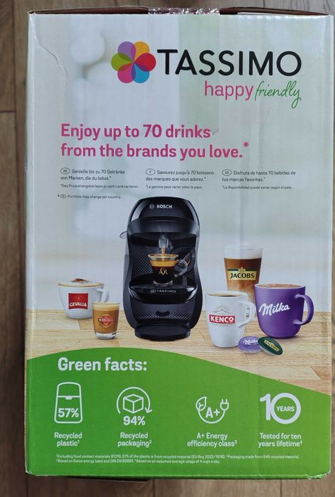 Nowy Ekspres do kawy Bosch TASSIMO TAS102E