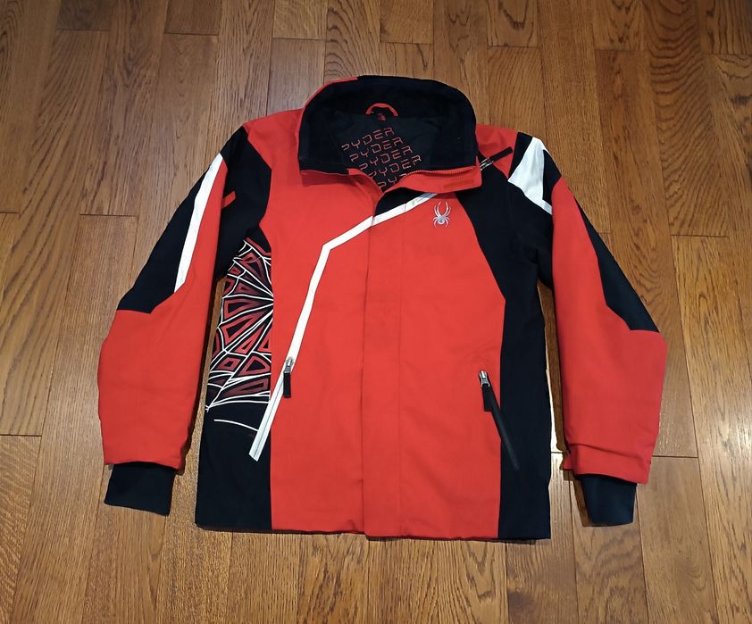 Kurtka Spyder Narciarska Ocieplana Wodoodporna Funkcjonalna 170cm