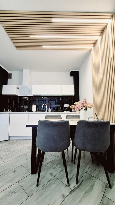 Mielno Apartamenty Mielno Black&White and Yellow w Centrum