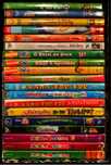 19 DVD’s infantis (Caricas , Xana Toc Toc, Mickey, Dora…)