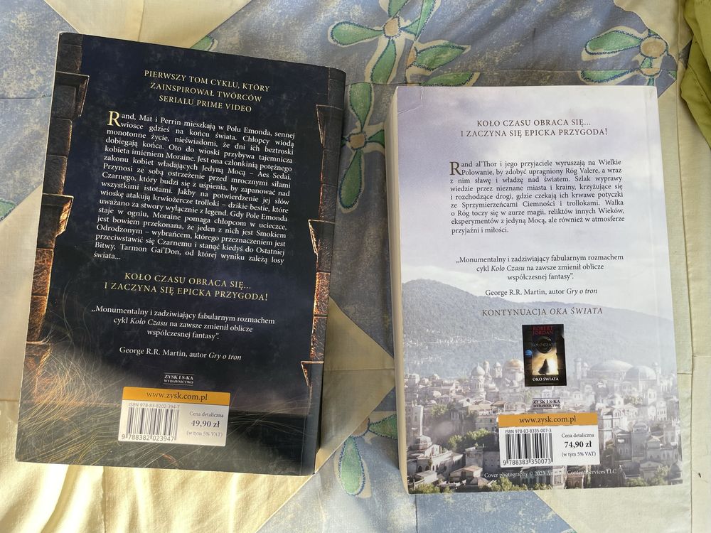 Robert Jordan – „Koło Czasu” Tom 1 i Tom 2