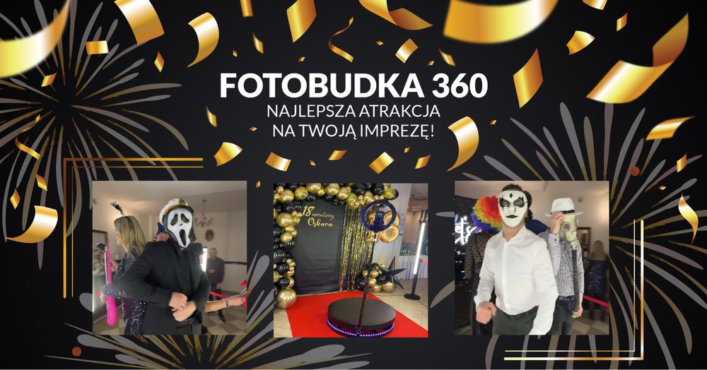 Fotobudka 360 na Twoją imprezę ! Wesele / Event / Urodziny