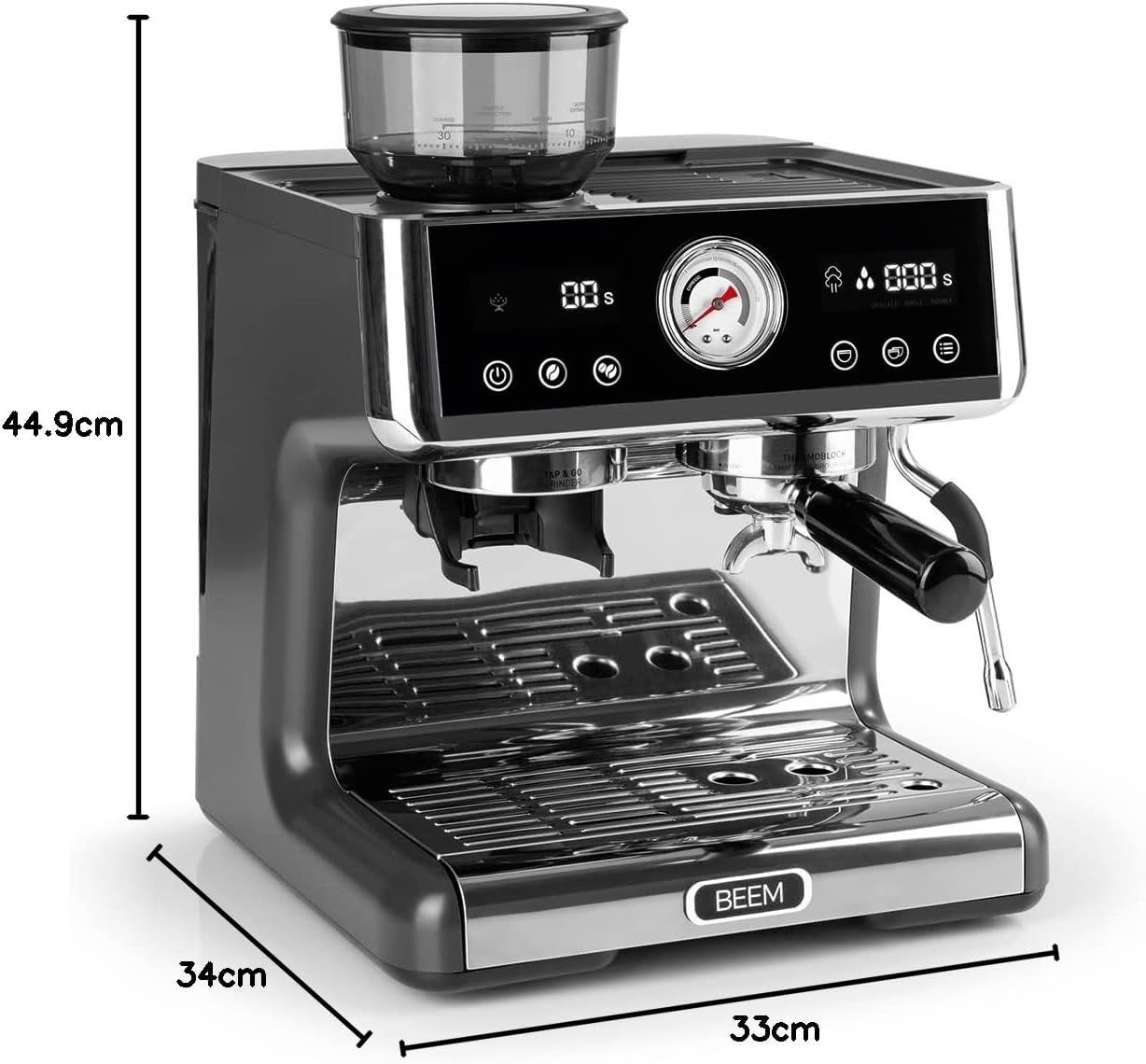 BEEM ESPRESSO-GRIND-EXPERT Premium ekspres do kawy z mechanizmem mielą