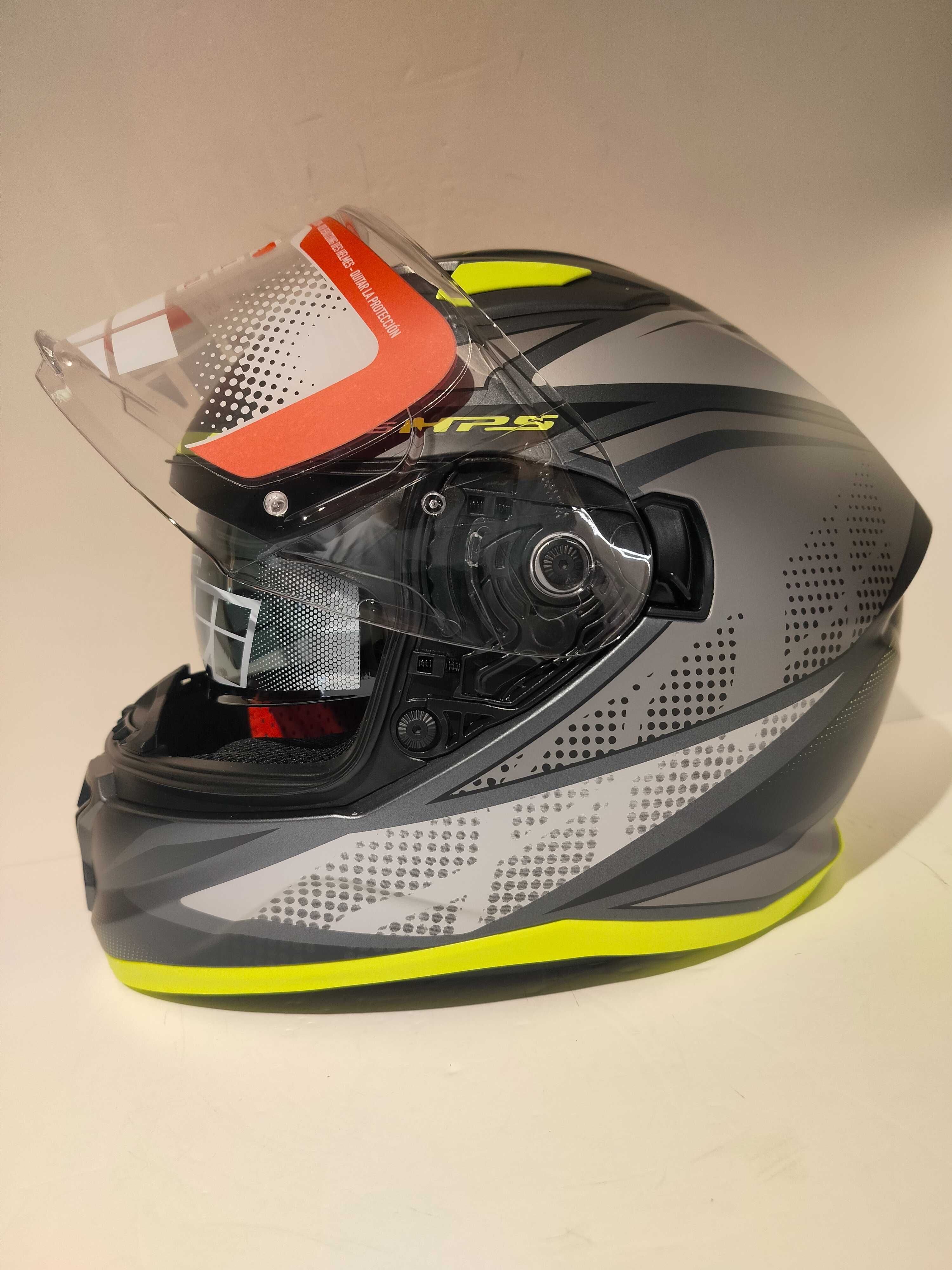 Capacete Givi dupla viseira mota scooter novo