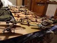 Kolekcja modeli samolotów - 26 sztuk