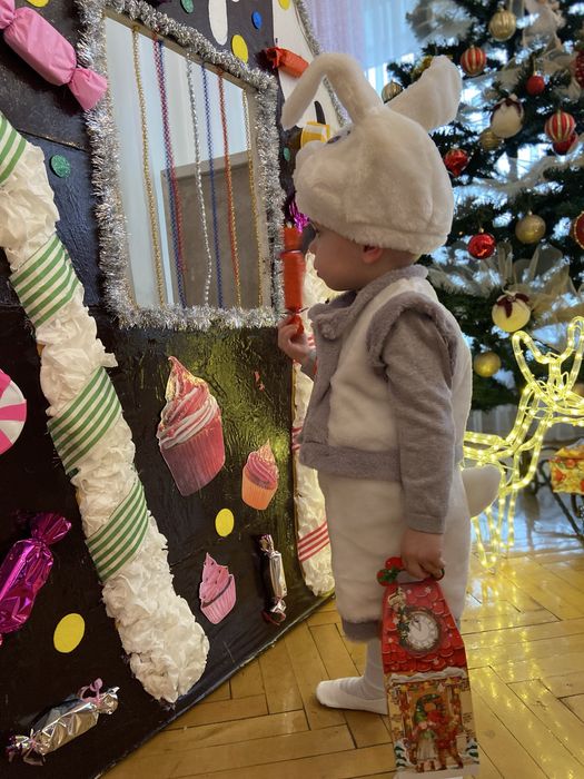 Костюм зайчика новорічний