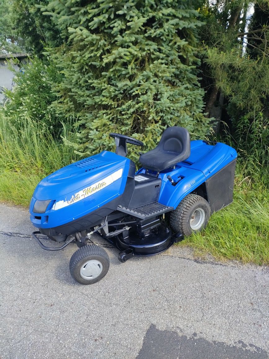 Traktorek kosiarka 12,5 koni z koszem.