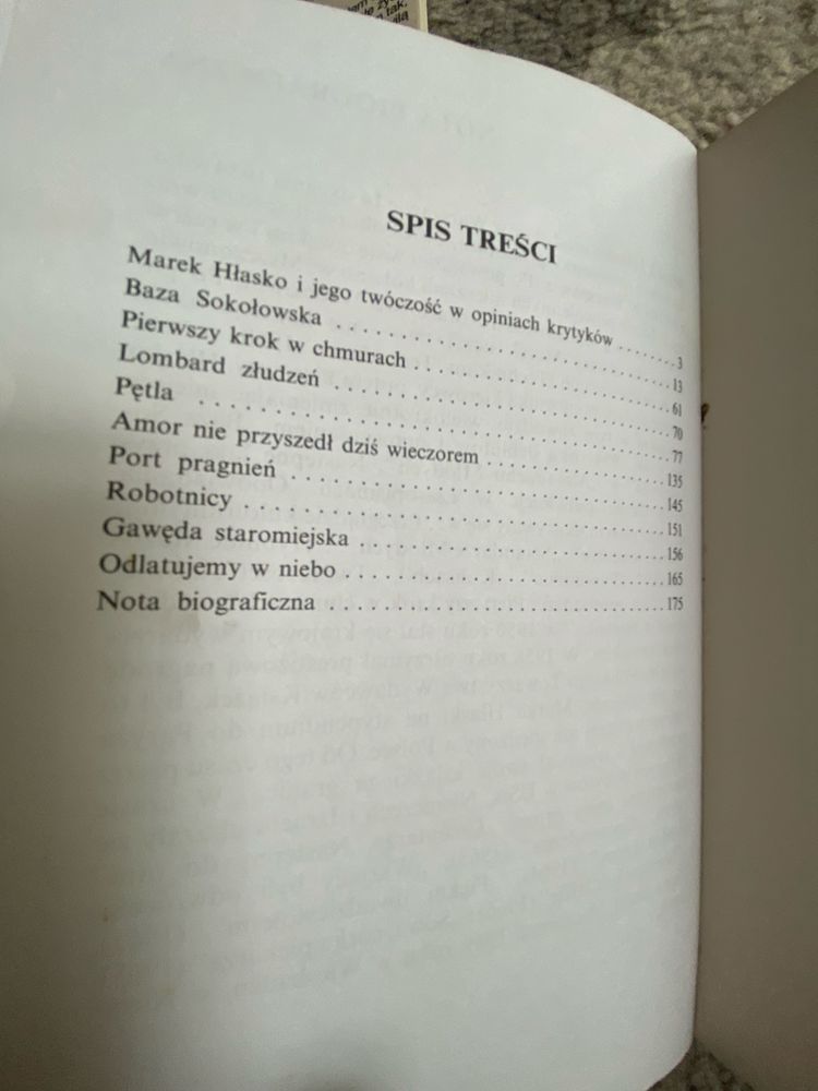 Marek Hłasko. Wybór opowiadań