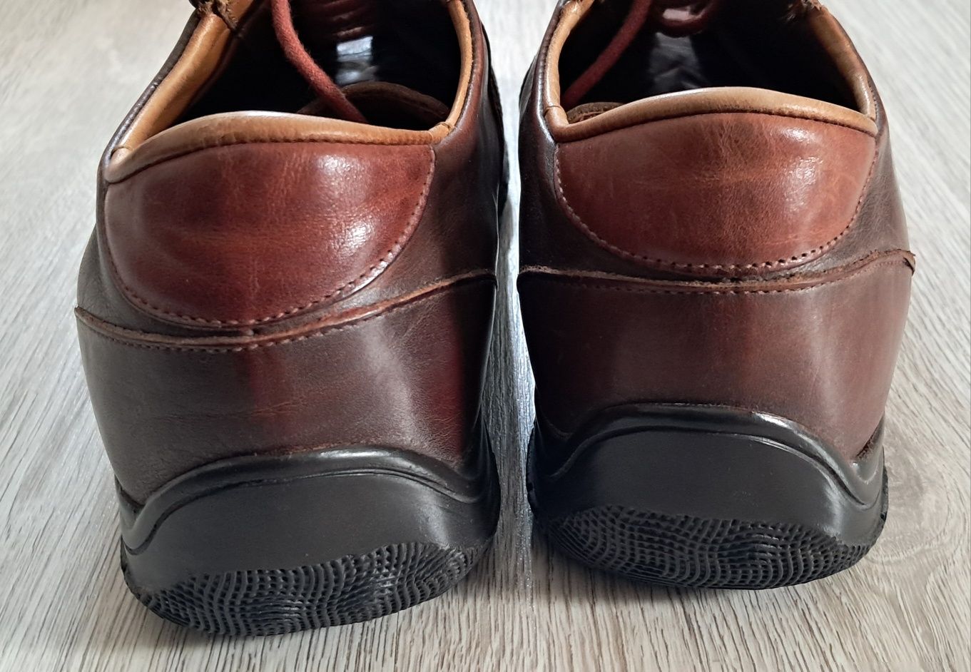 Allen Edmonds Traveler buty męskie skórzane brązowe USA size 9 EUR 43