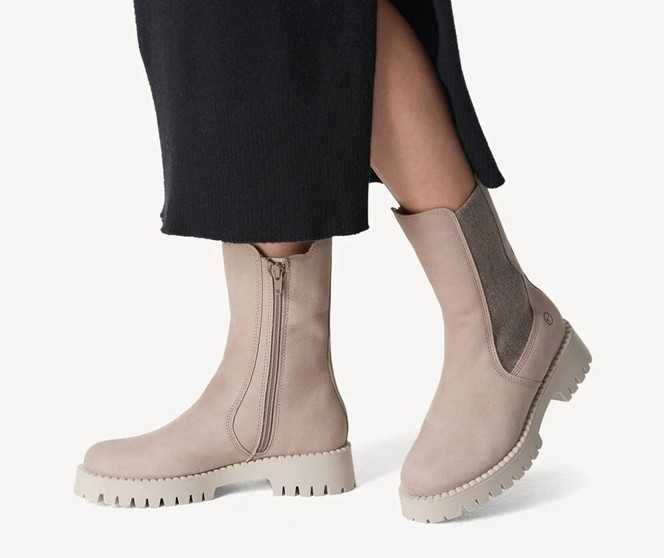 Зимние ботинки, челси Tamaris. Германия. Оригинал. 37,38,39,40,41