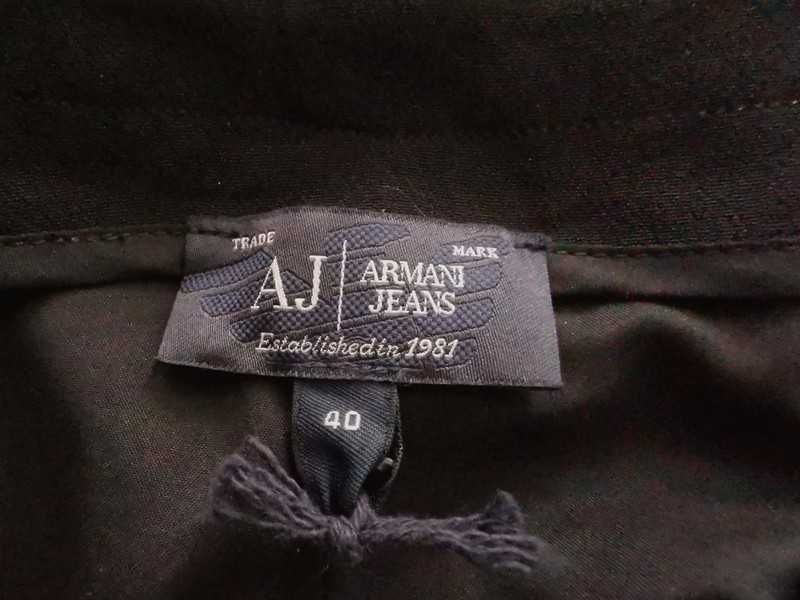 Szorty spodenki spódnico-spodnie Armani Jeans czarne Nowe r.S
