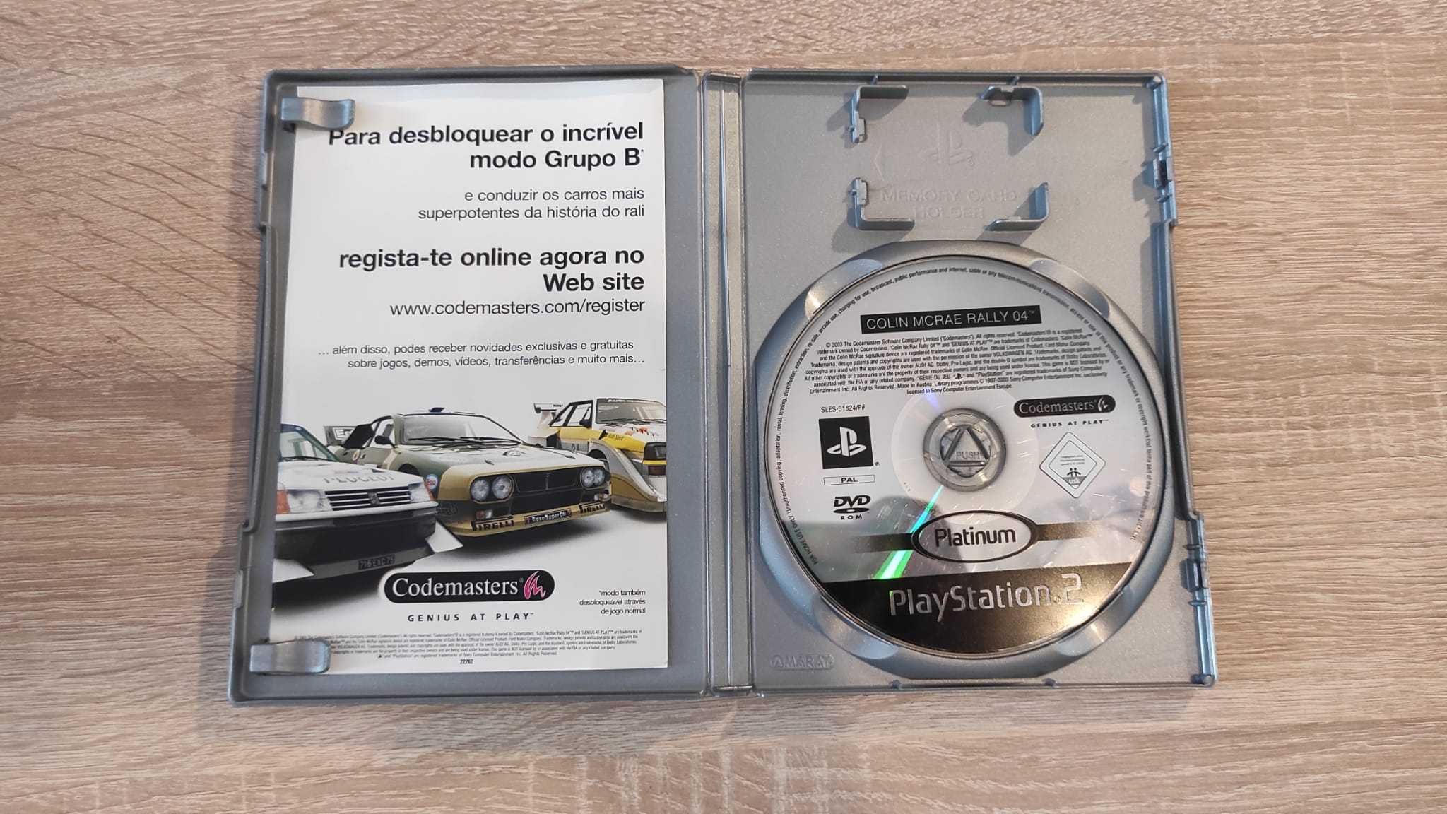 Colin McRae Rally 2004 - Jogo PS2 - Usado