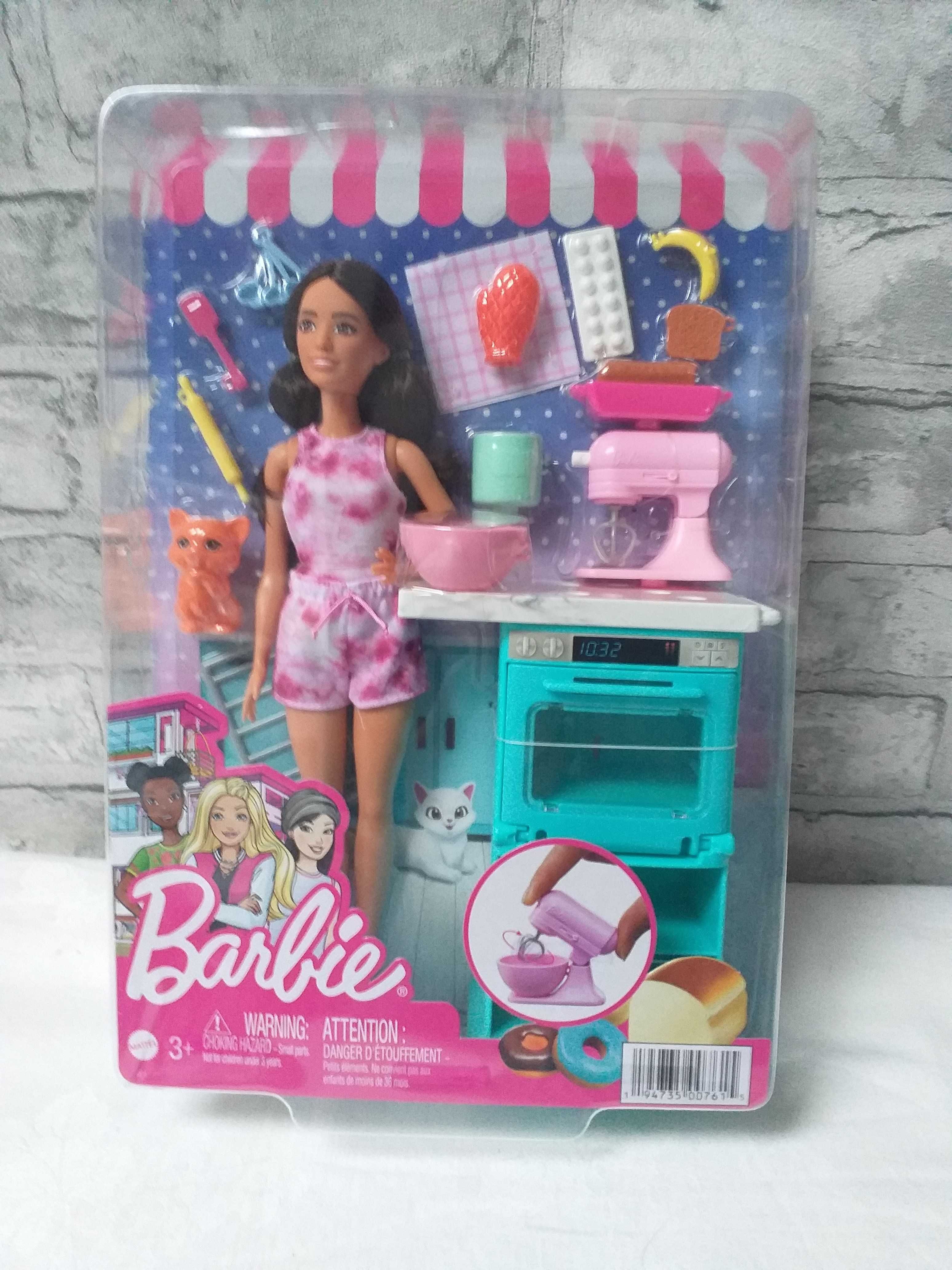 Barbie plus zestaw do gotowania i pieczenia