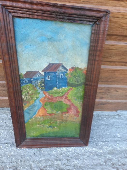 Sprzedam obraz olejny .