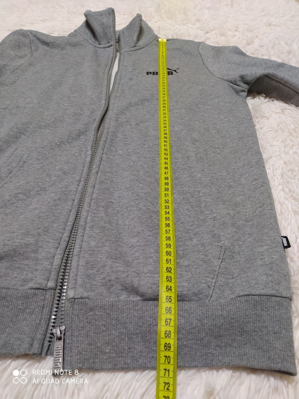 Толстовка чоловіча Puma ESS Track Jacket сірого кольору
