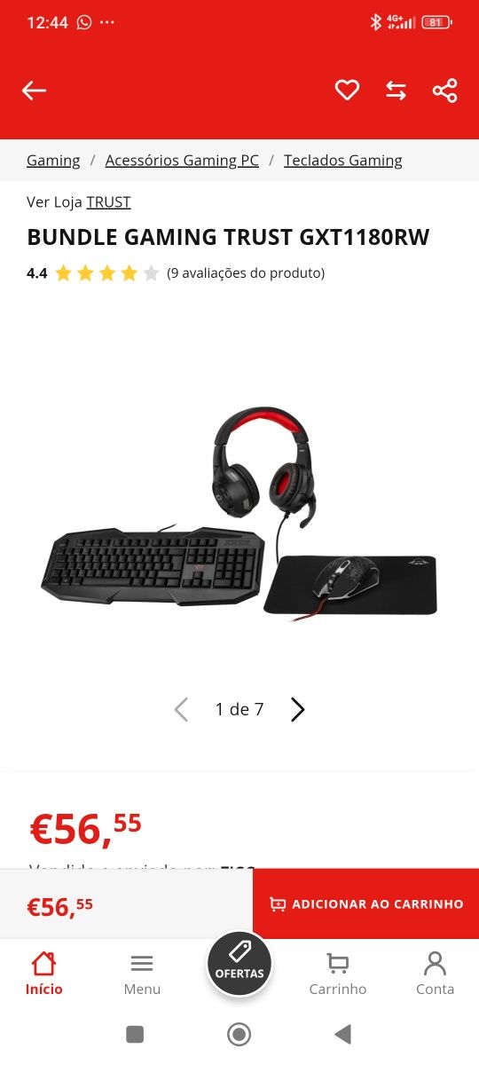Kit gaming completo